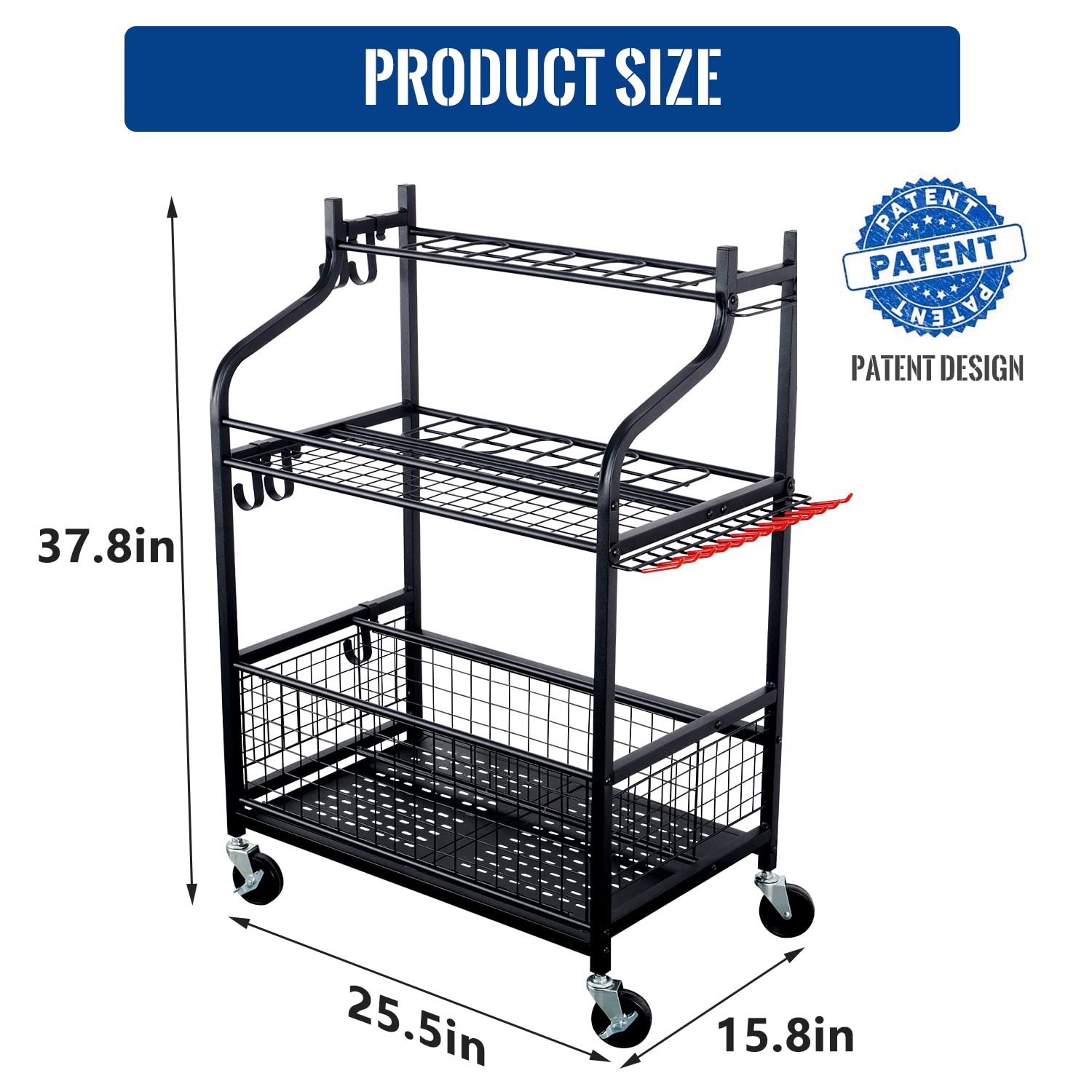 Mythinglogic Garden Tool Organizer