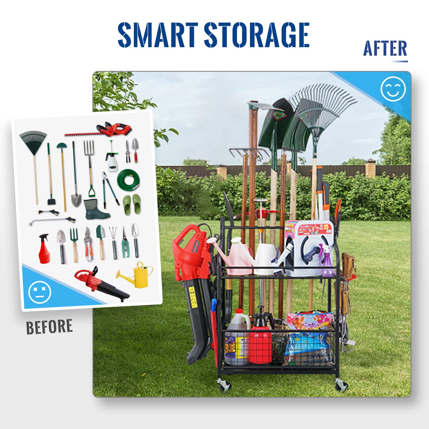 Mythinglogic Garden Tool Organizer