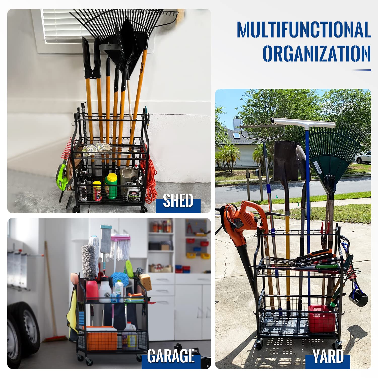 Mythinglogic Garden Tool Organizer