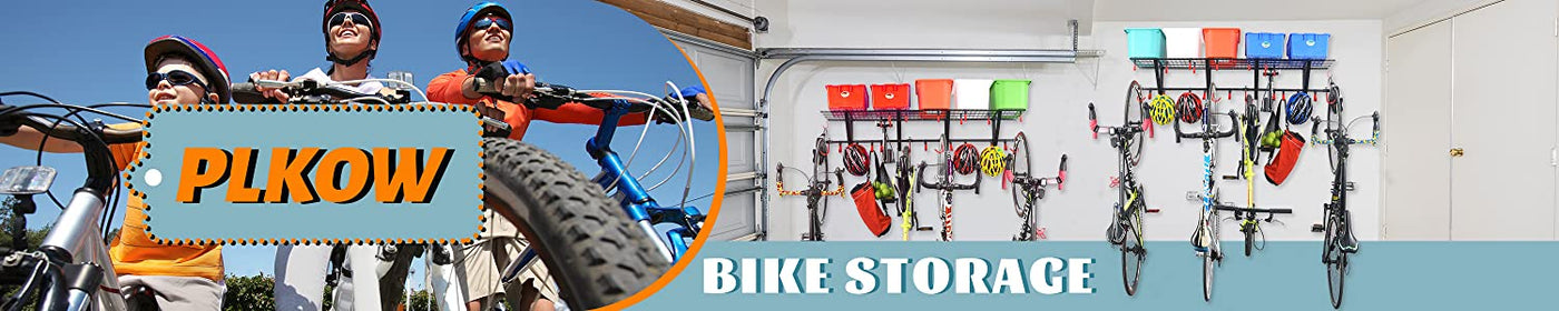 MTL bike garage storage shelves