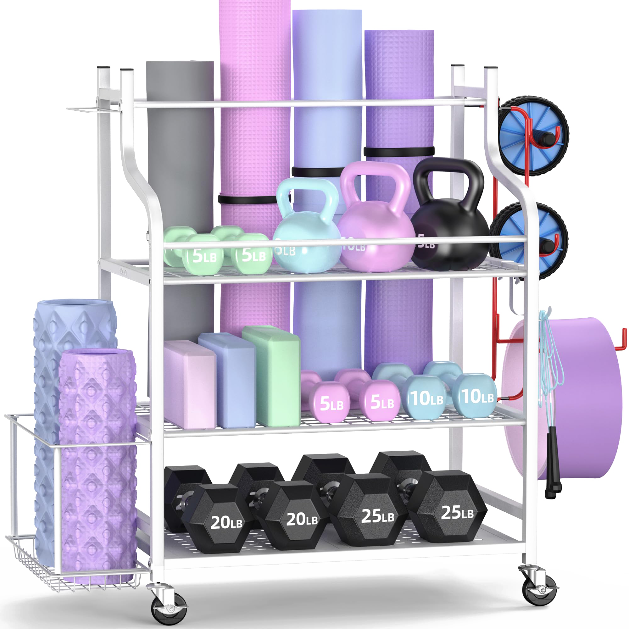 Synergee Yoga Mat Storage Rack