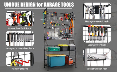My thing logic Heavy Duty Tool Storage Organizer for Garage/Workshops