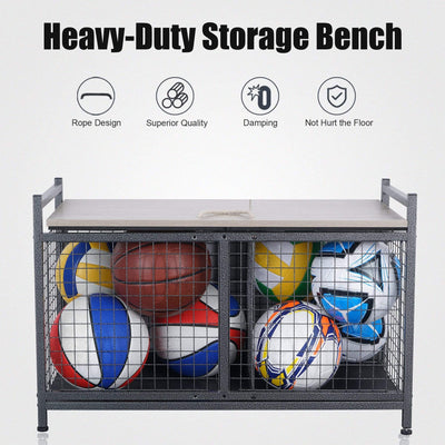 Garage & Storage - Ball Storage Racks With Wheels